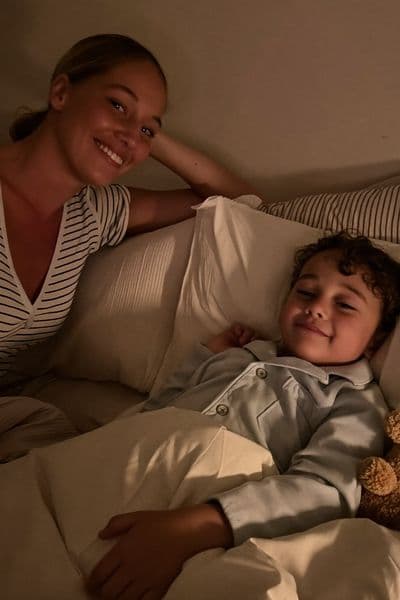 Parent reading with their child