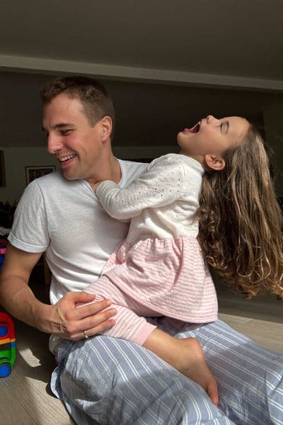 Parent reading with their child