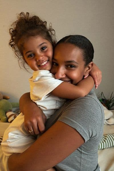 Parent reading with their child